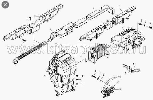 Воздухозаборник отопителя Baw Fenix 1065 BP17808110053